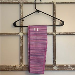 Under Armour Youth Small Crop Leggings